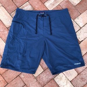 Patagonia Men’s swim board shorts blue size 38
